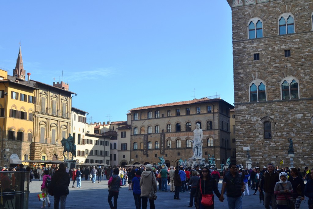 Pizza Della Signoria em Florença - Crédito imagem Edith Auler